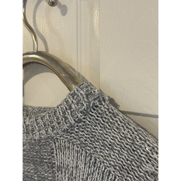 Vintage Michael Jordan By Lowell Dreyfus Grey Knit Sweater Size L - Picture 3 of 8